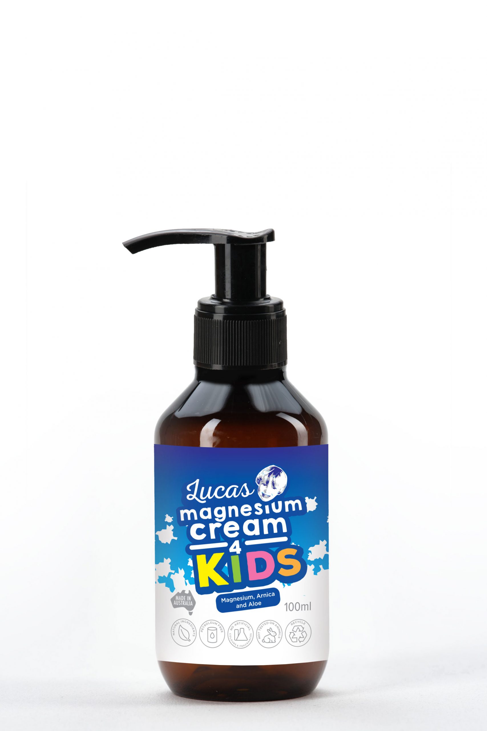 Lucas Magnesium Cream 4 KIDS Muscle & Joint Growth Calm & Sleep